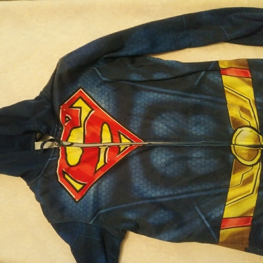 Mens superman hoodie